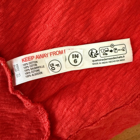 Free People Beach Peyton Maxi Valiant Poppy Size Medium - Picture 5 of 7